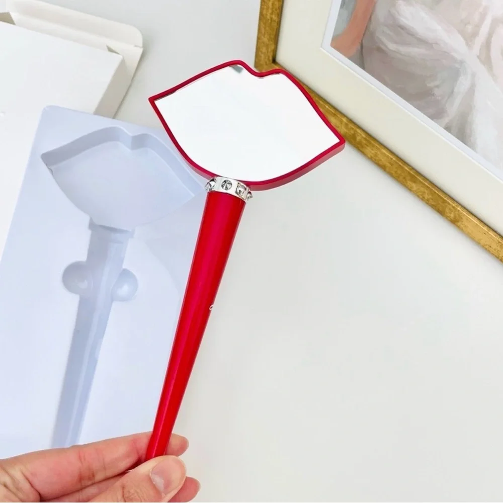Christian Louboutin Lip Shape Handheld‎ Mirror